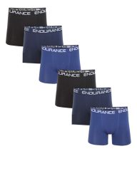 Endurance Boxer Shorts 6 Pack Str L