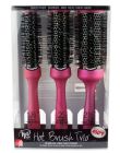 HOT BRUSH TRIO SÆTTILBID - Dark-red 