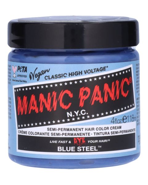 Manic Panic Semi-Permanent Color Cream Blue Steel