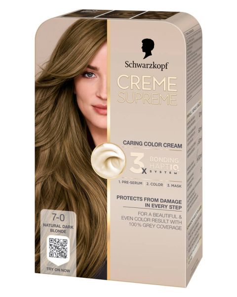 Schwarzkopf Creme Supreme 7-0 Natural Dark Blonde