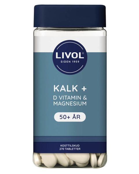 Livol Kalk + D Vitamin & Magnesium