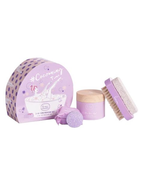 Le Mini Macaron Cocooning Time Spa Pedicure Kit (U)
