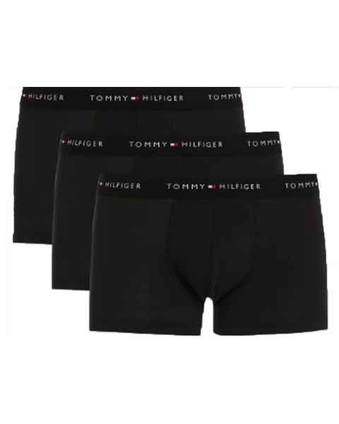 Tommy Hilfiger Everyday Essentials Trunks 3-Pack Black Str. M