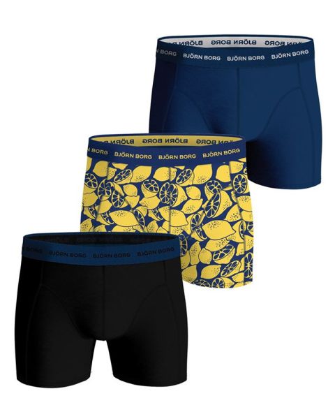 Björn Borg Cotton Stretch Shorts 3-pack Str. M