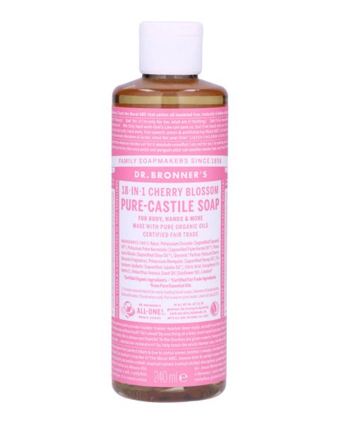 Dr. Bronner's Pure-Castile Soap Cherry Blossom