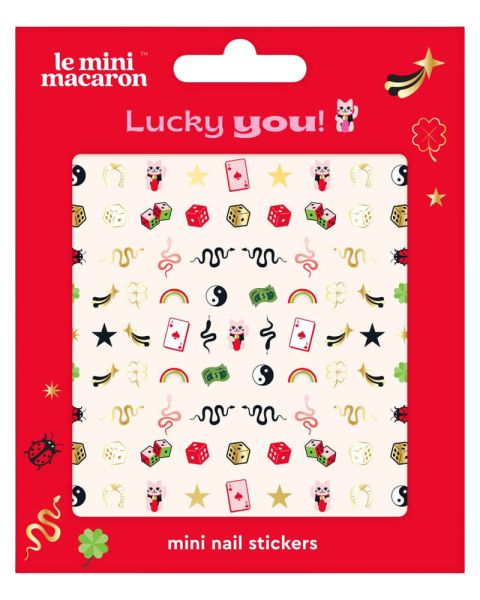 Le Mini Macaron Lucky You Mini Nail Stickers