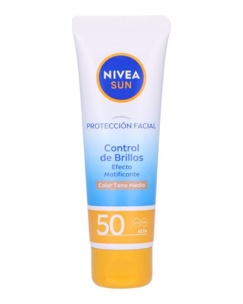 Nivea Sun Face Shine Control Cream SPF 50