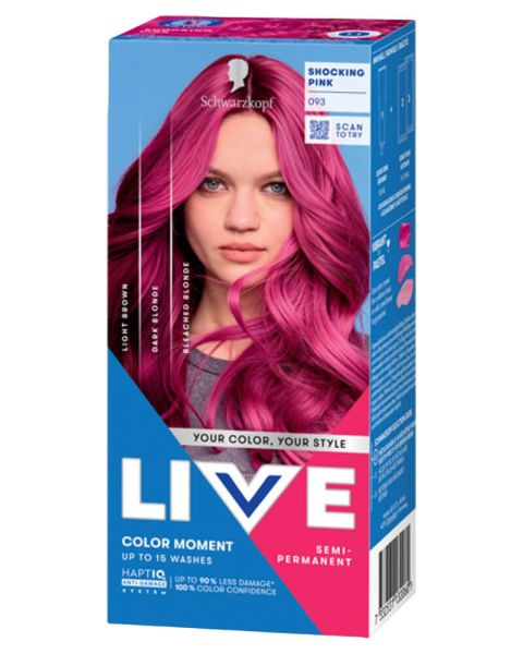 Schwarzkopf LIVE Color Moment 93 Shocking Pink Schwarzkopf LIVE Color Moment 93 Shocking Pink