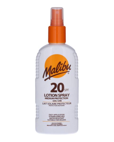Malibu Sun Lotion Spray SPF 20 (F)