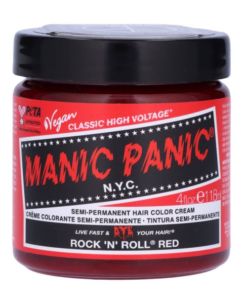 Manic Panic Semi-Permanent Color Cream Rock'N'Roll Red