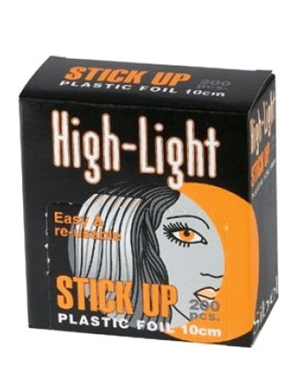 Sibel High-Light Stick Up Orange Plastic Foil 10cm - P002476