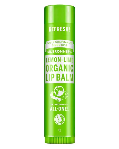 Dr. Bronner's Organic Lip Balm Lemon-Lime