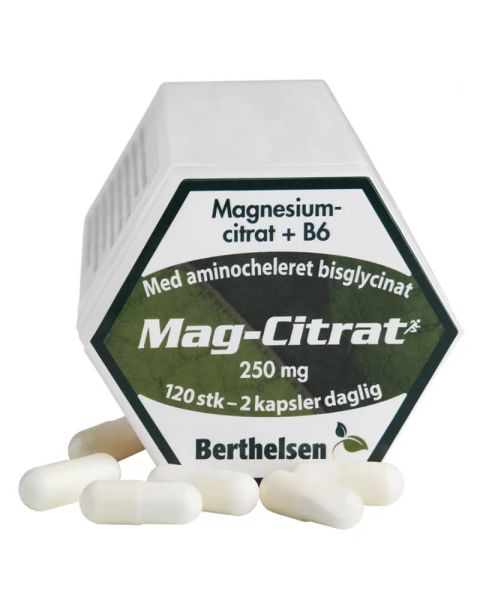 Berthelsen Naturprodukter - Mag-Citrat+B6 Berthelsen Naturprodukter - Mag-Citrat+B6
