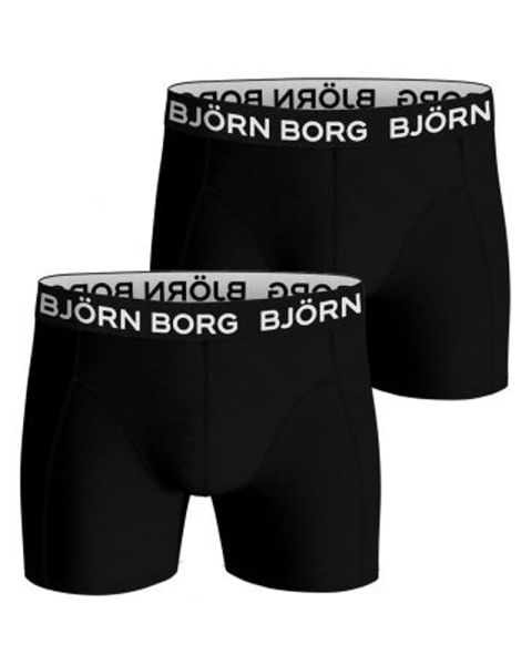 Björn Borg Bamboo Cotton Blend Boxer 2-pack Black Str. XXL