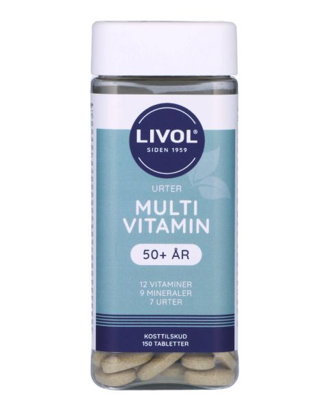 Livol Multivitamin Urter 50+