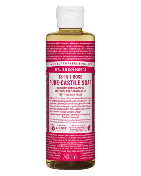 Dr. Bronner's Pure-Castile Soap Rose