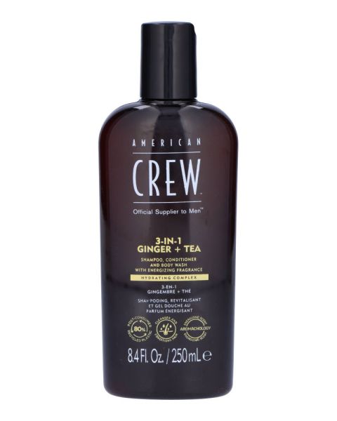 American Crew 3-In-1 Ginger + Tea