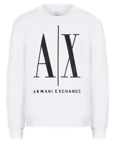 Armani Exchange Man Sweatshirt White XXL
