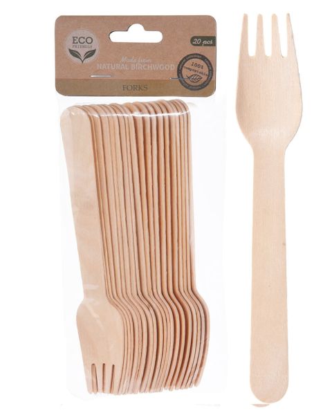 Eco Friendly Birkebestik Gaffel