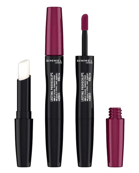 Rimmel London Lasting Provocalips Lip Colour  2-In-1 440 Maroon Swoon Rimmel London Lasting Provocalips Lip Colour  2-In-1 440 Maroon Swoon