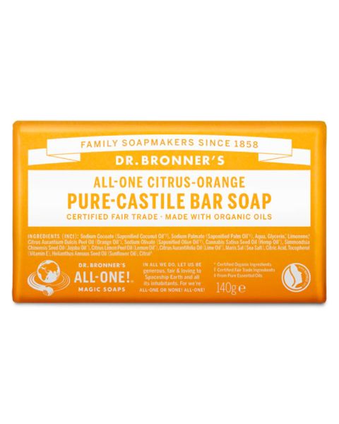 Dr. Bronner Pure-Castile Bar Soap Citrus