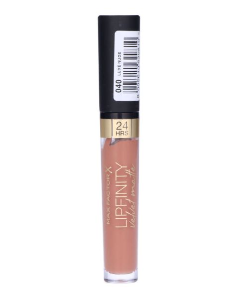 Max Factor Lipfinity Velvet Matte 040 Luxe Nude Max Factor Lipfinity Velvet Matte 040 Luxe Nude