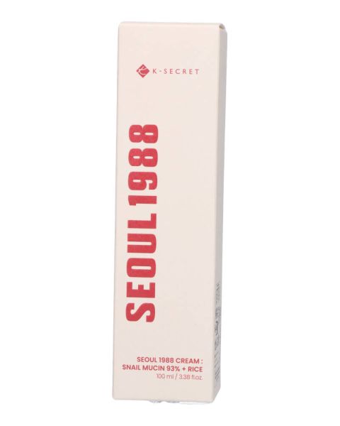 K-Secret Seoul 1988 Cream: Snail Mucin 93% + Rice K-Secret Seoul 1988 Cream: Snail Mucin 93% + Rice