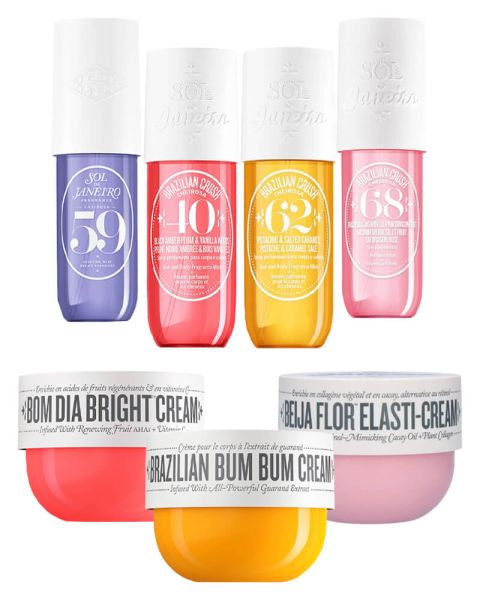 Sol De Janeiro Cream + Cheirosa Spray Mix