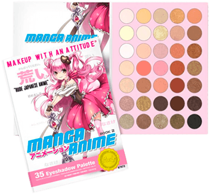 RUDE COSMETICS - Manga Anime 35 Eyeshadow Palette